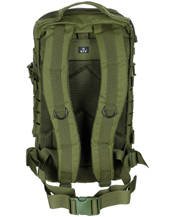 US Backpack, Assault I, "Basic", OD green