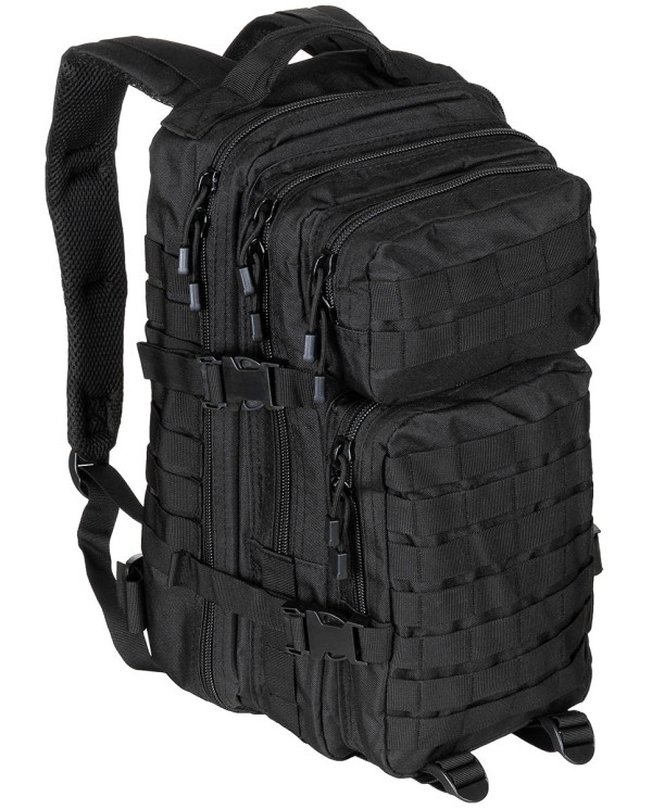 US Backpack, Assault I,  "Basic", black