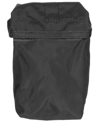 Utility Pouch, black, "Mission IV", hook-and-loop system
