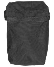 Utility Pouch, black, "Mission IV", hook-and-loop system