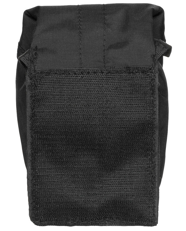 Utility Pouch, black, "Mission IV", hook-and-loop system