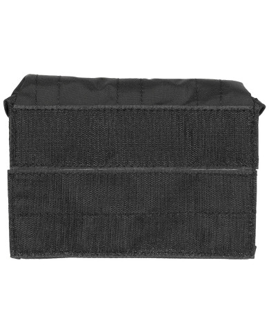 Utility Pouch, black, "Mission III", hook-and-loop system