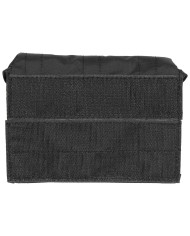 Utility Pouch, black, "Mission III", hook-and-loop system