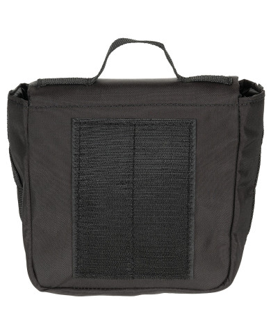 Utility Pouch, black, "Mission II", hook-and-loop system