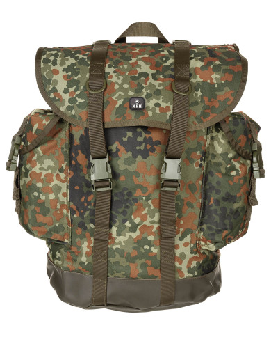BW Mountain Backpack, new model, flecktarn