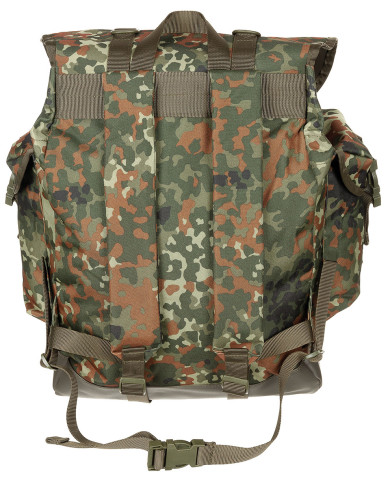 BW Mountain Backpack, new model, flecktarn