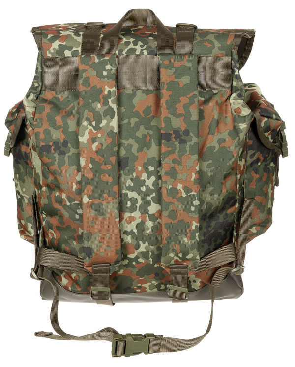 BW Mountain Backpack, new model, flecktarn