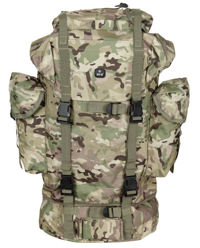 BW Combat Backpack, 65 l,  aluminium rod, op.-camo
