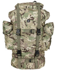 BW Combat Backpack, 65 l,  aluminium rod, op.-camo