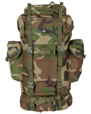 BW Combat Backpack, 65 l,  aluminium rod, woodland