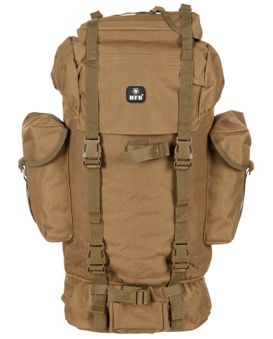 BW Combat Backpack, 65 l,  aluminium rod, coyote tan