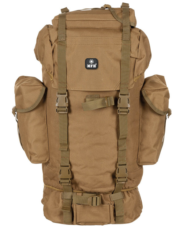 BW Combat Backpack, 65 l,  aluminium rod, coyote tan