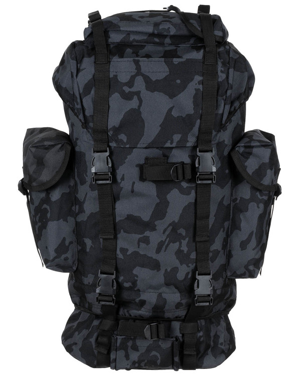 BW Combat Backpack, 65 l,  aluminium rod, night-camo