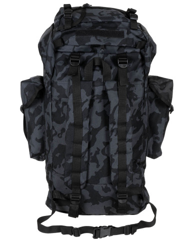 BW Combat Backpack, 65 l,  aluminium rod, night-camo
