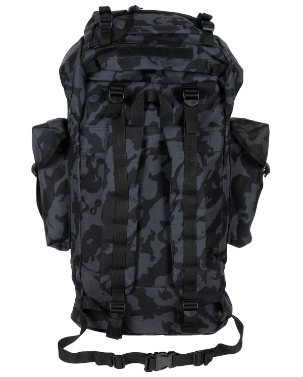 BW Combat Backpack, 65 l,  aluminium rod, night-camo