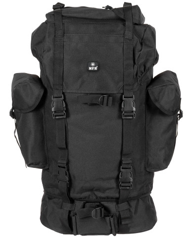 BW Combat Backpack, 65 l,  aluminium rod, black