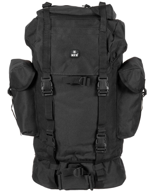 BW Combat Backpack, 65 l,  aluminium rod, black