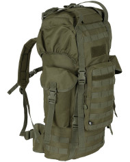 BW Combat Backpack, "MOLLE", 65 l, aluminium rod, OD green