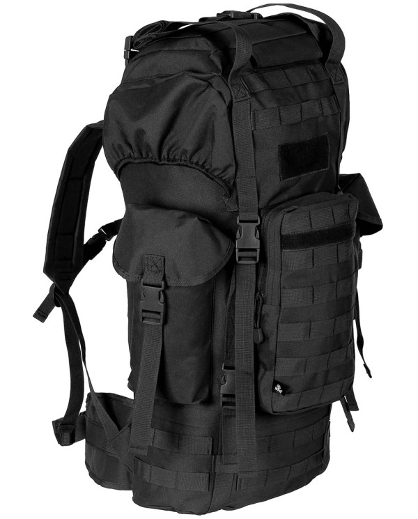 BW Combat Backpack, "MOLLE", 65 l, aluminium rod, black