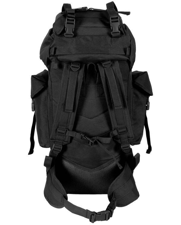 BW Combat Backpack, "MOLLE", 65 l, aluminium rod, black