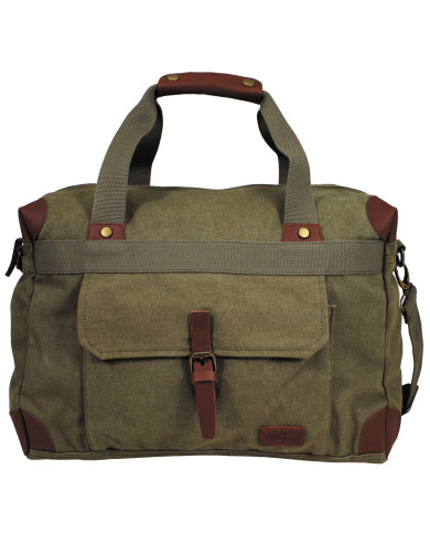 Handbag, Canvas, "PT",  OD green