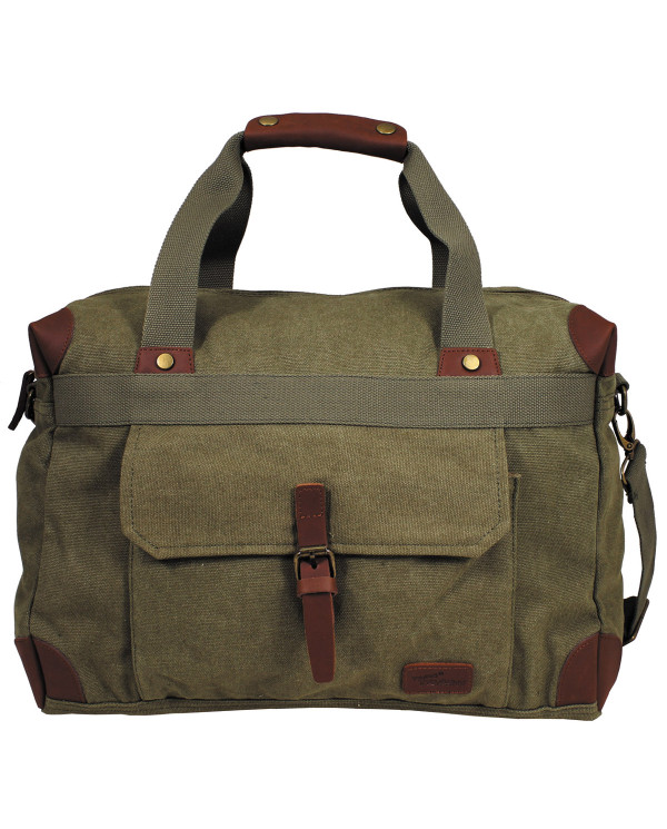 Handbag, Canvas, "PT",  OD green