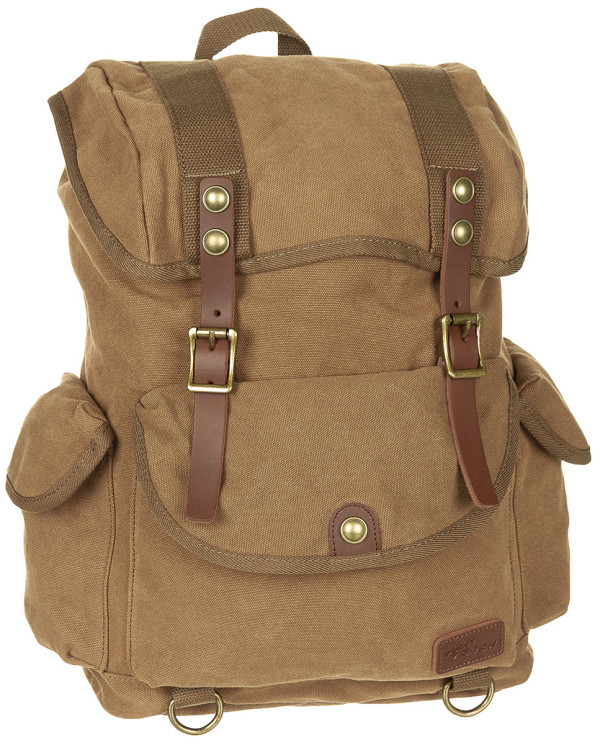 Backpack, Canvas, "PT", brown