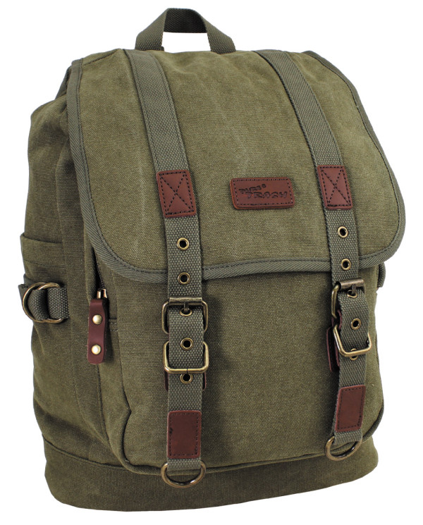 Backpack, Canvas, "PT", OD green