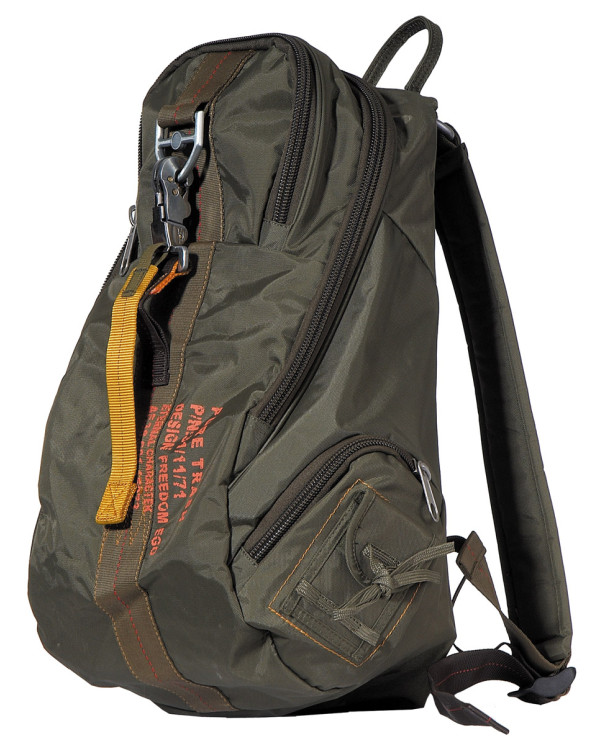 Backpack, "PT", small, carabiner, OD green