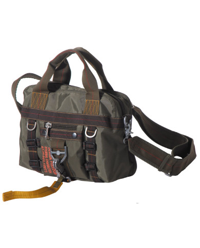 Handbag, "PT", small, carabiner, OD green