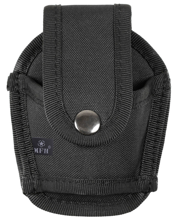 Handcuff Case, Nylon, open, black