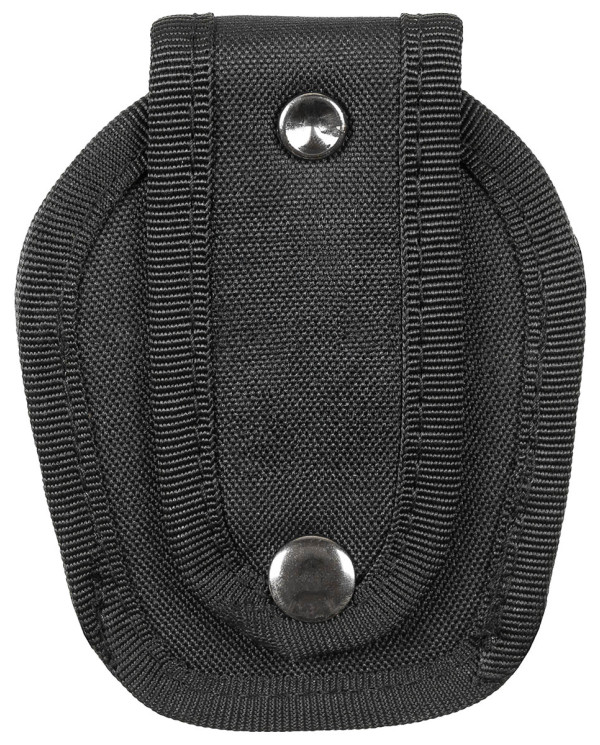Handcuff Case, Nylon, open, black