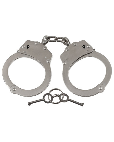 Handcuffs, lock groove, 2 keys