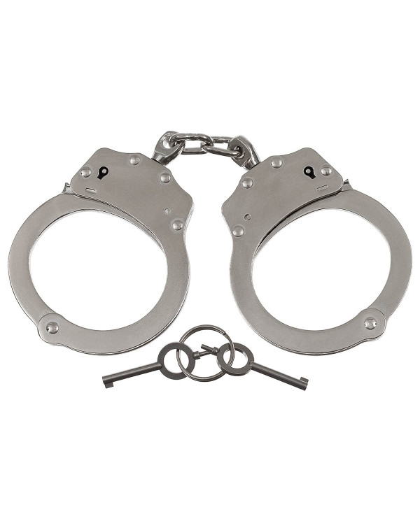 Handcuffs, lock groove, 2 keys
