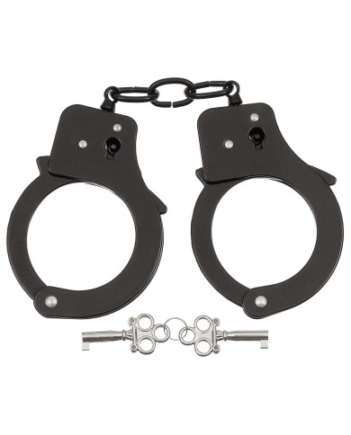 Handcuffs, 2 keys, black