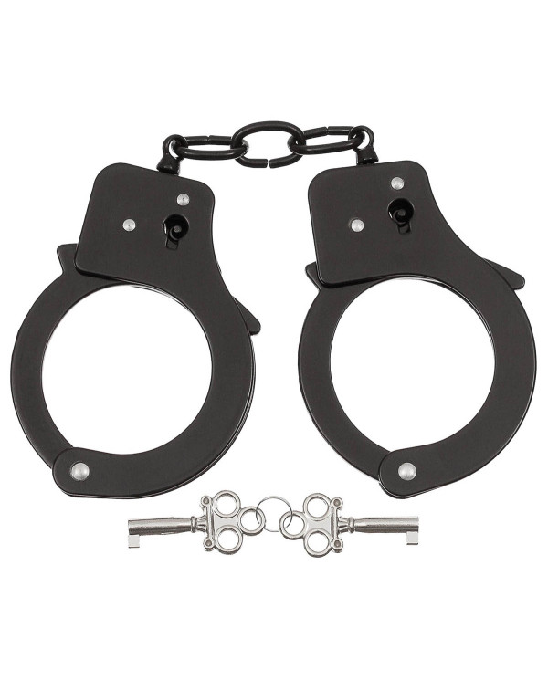 Handcuffs, 2 keys, black
