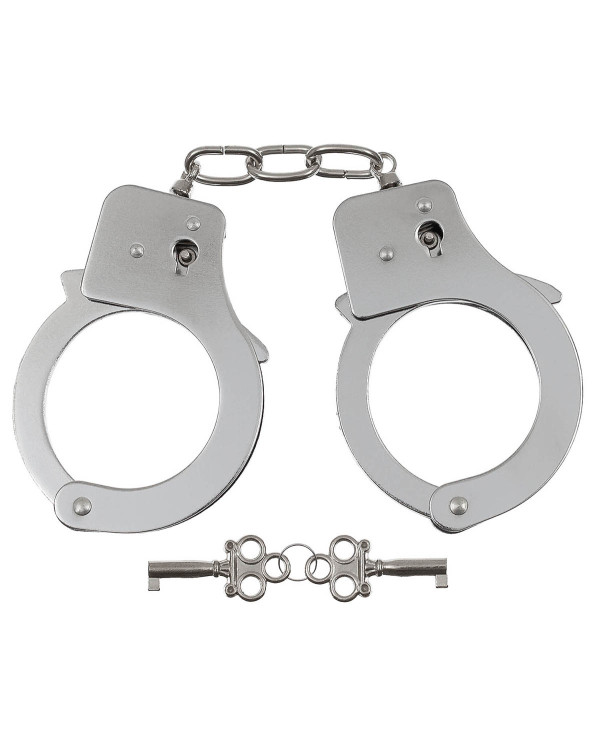 Handcuffs, 2 keys,  chrome