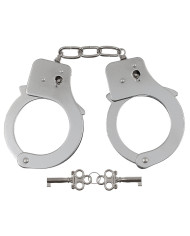 Handcuffs, 2 keys,  chrome