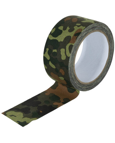 Fabric Tape, ca. 5 cm x 10 m, flecktarn