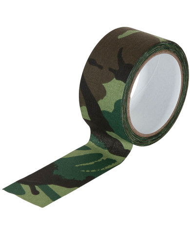 Fabric Tape, ca. 5 cm x 10 m, woodland