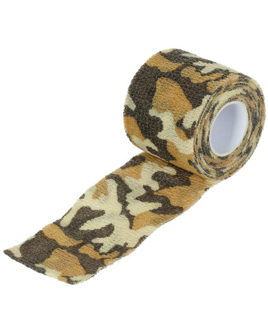 Camo Tape, self-adhesive, ca. 5 cm x 4.5 m, desert