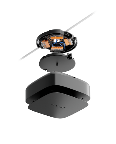 DETECTOR WRL FIREPROTECT 2 AC/CO BLACK 60827 AJAX