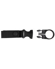 Bottle Holder, black, for belt and "MOLLE"-System