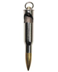 Keychain Cartridge, "Mosin", silver, with bottle opener