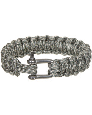 Bracelet, "Parachute Cord", AT-digital, width ca. 2.3 cm