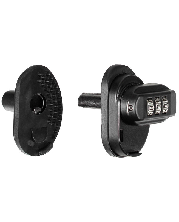 Gun Lock, black, with combination lock