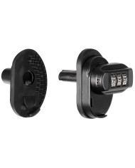 Gun Lock, black, with combination lock