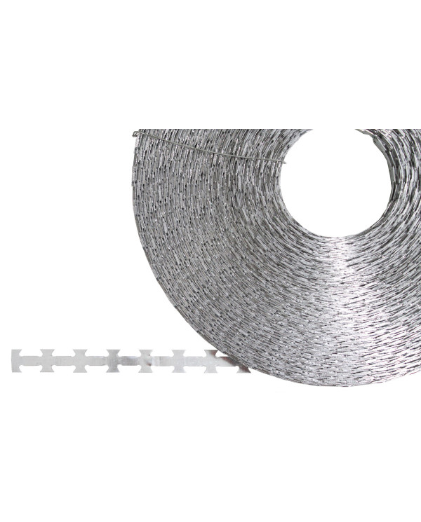Barbed Wire, Metal, 120 m, coil diameter 30 cm