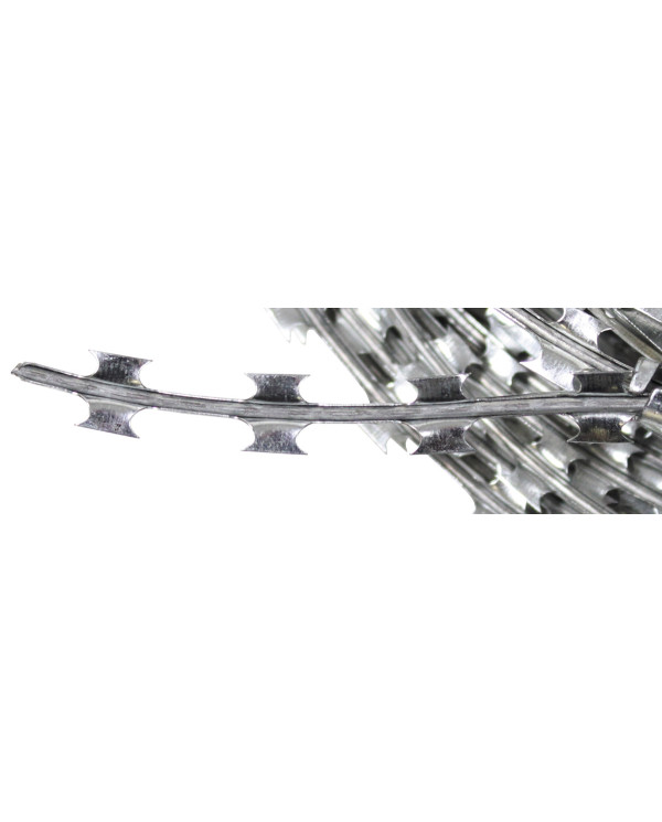 Barbed Wire, Galvanized Metal,  ca. 50 m, diameter 30 cm