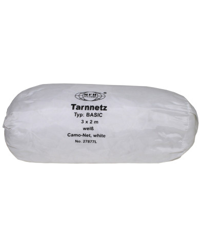 Camo Net, 2 x 3 m, "Basic", white